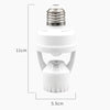 Smart Motion Sensor Light Bulb Holder E27 PIR Induction Sensor Adapter Lamp Base Converter Automatic LED Switch AC 110V 220V