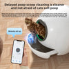 Smart Cat Litter Box Large Size Anti-takeout Clean UV Sterilization Anti-splash Cat Toilet WIFI Control Pet Cleaning Supplies