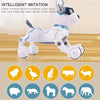Remote Control Toys Dog Smart Talking Walk Dance Interactive Pet Puppy Robot Dog RC Robot Voice Control Intelligent Toy for Kids