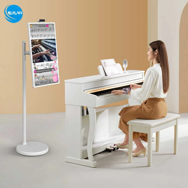 27 32 Inch Projection Screen Portable Touch Screen 360 Degree Rotating Led Wifi Android Smart Tv Television Monitor For Meeting