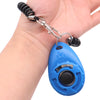 Dog Training Clicker Pet Cat Dog Click Trainer Various Style Aid Adjustable WristStrap Sound Key Chain Dog Repeller Pet Product
