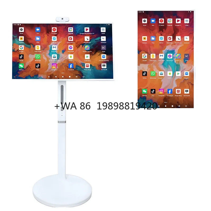 21.5inch/27inch/32inch Android Touch Screen TV Pad Stand Smart LCD Touch Stand Display