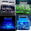 WiFi Control Dimmable 165W Led Aquarium Light with Three Channels Smart App Control for Fish Coral Reef Tank