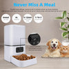 6L 5G Smart Camera APP Automatic Pet Feeder Time For Cats Dog Dry Food Bowl Video Dispenser With Night Vision Function