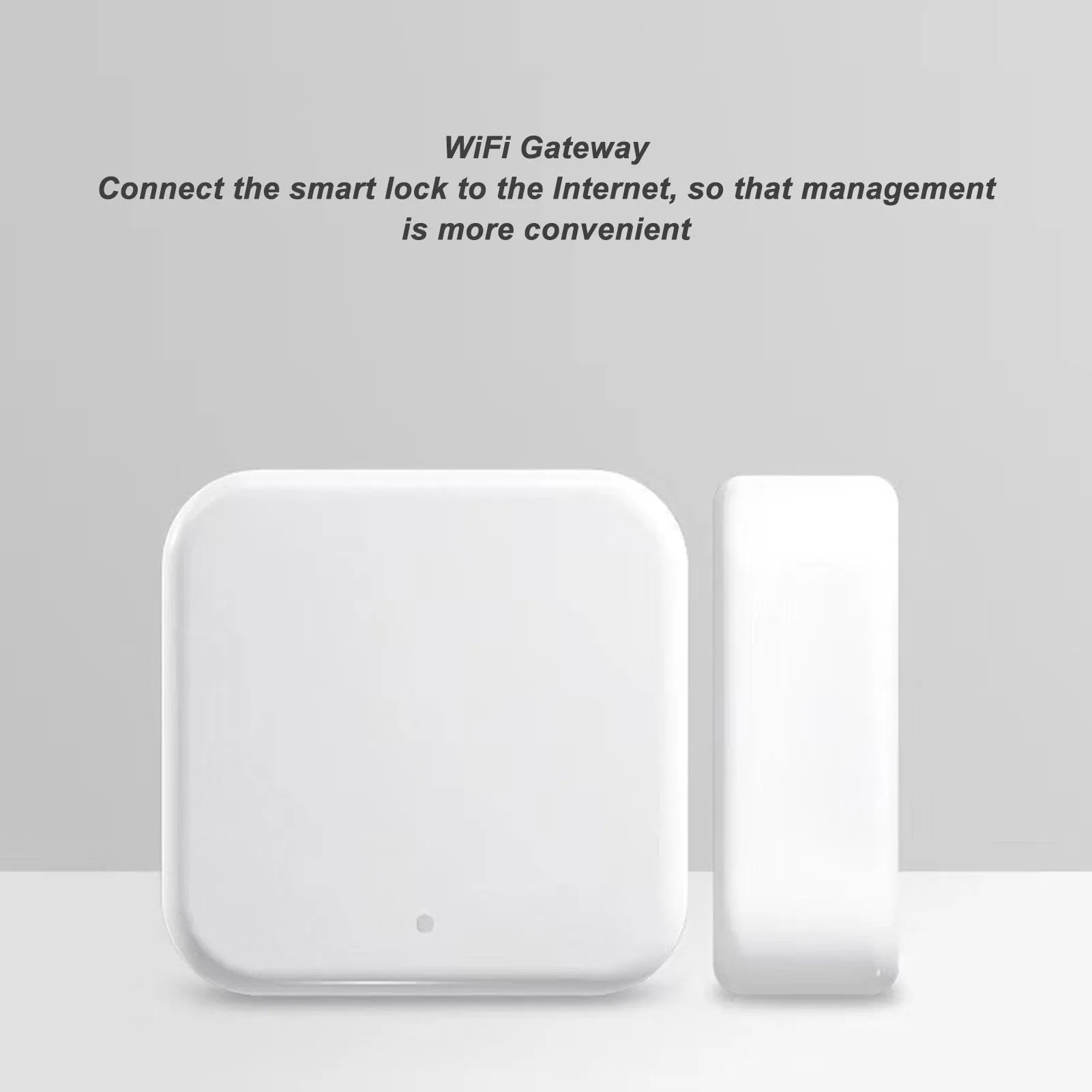 Smart Home Hub WiFi Gateway Remote Voice for TTLOCK APP Control Convenient Smart Lock WiFi Hub for Home WiFi Bridge WiFi Gateway