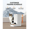 Smart WiFi Pet Feeder with Camera — 1080P Night Vision, App Controlled Auto Food Dispenser for Cats & Dogs