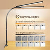 Led Desk Lamp for Office Home Desk Light Eye Caring Architect lamp with Clamp Dual Screen Computer Monitor Smart Table Light