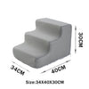 Stairs for Dog Pet 3 Steps Stairs for Small Dog Cat Pet Stairs Puppy Supplies Dog Ladder Ramp Anti-slip Removable