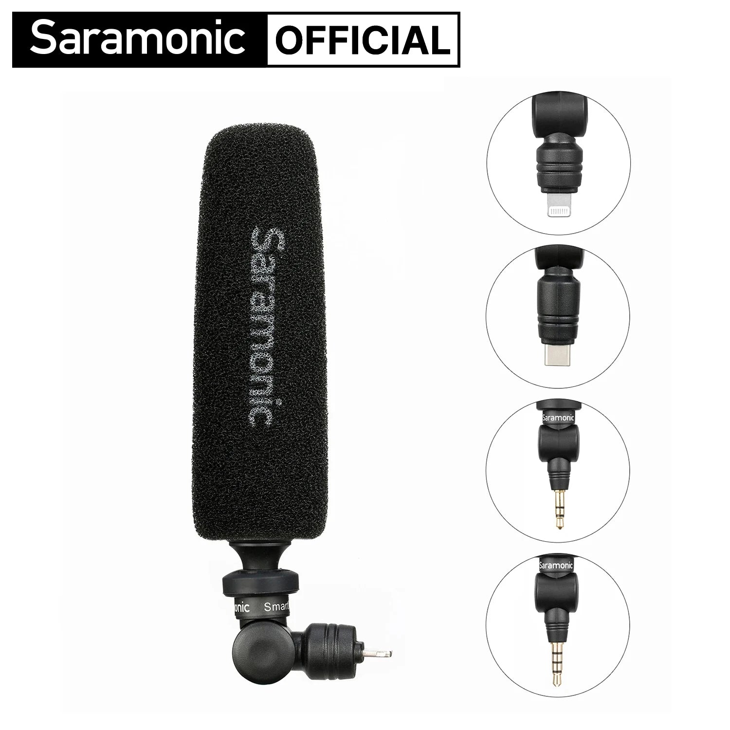 Saramonic SmartMic5 Mini Condenser Microphone – Plug & Play Omnidirectional