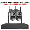 Smart Wifi Camera Kit 8MP Two Way Audio AI Face Detect Outdoor Security Camera 8CH Wireless NVR Video Surveillance System ICSEE