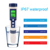 5 in 1 Water Quality Tester PH/EC/TDS/Salinity/Temp Tester for Drinking Water Aquariums Water Tester Pools Water Quality Monitor