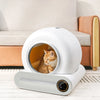 2024 New Design Smart Cat Litter Box Hidden Large Self Electric Automatic Cleaning Sifting APP Control