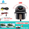 Smartour CCD Fisheye Lens Car Camera  AHD 1080P Rear View Wide Angle Reversing Backup Camera HD Night Vision Auto Parking Assist