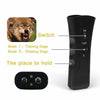 Dog Bark Deterrent Device Ultrasonic Dog Training Tool Bark Collar Alternative Stops Bad Behavior for Home Battery Operated