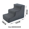 Stairs for Dog Pet 3 Steps Stairs for Small Dog Cat Pet Stairs Puppy Supplies Dog Ladder Ramp Anti-slip Removable