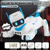 Intelligent Robot 2.4G RC Smart Programming Stunt Dog Watch Dual Control Interactive Toys With Cool Spray Toy for Boys Kids Gift