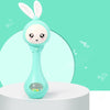 Music and Shine Rattle Toys Rabbit Intelligent Baby Rattles Smart Bunny Smarty Media Smart Shake Newborn Early Educational Toy