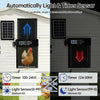 Solar Chicken Coop Door Automatic Chicken Coop Door Opener Battery Powered Auto Chicken Door 4 Modes with Timer & Light Sensor