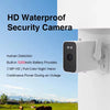 Outdoor Camera Smart WiFi Camera 2K HD Built in 5200mAh Battery Color Night Vision AI Security Waterproof Home Surveillance