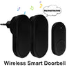 Smart Home Wireless Doorbell Welcome Chime 433MHz Door Bell Reminder Device 32 Songs Melodies Alarm Adjustable Volume US EU Plug