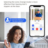 Smart WIFI Doorbell Camera With Solar Charging, Waterproof, Night Vision, HD, Two-Way Intercom Voice For Home Security