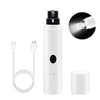 New Electric Dog Nail Clippers Rechargeable USB Charging LED Light Quiet Cat Nail Grinders Pet Paws Nail Grooming Supplies