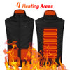 21 Heated Vest Electric Heated Jackets Men Women Sportswear Heated Coat Coat Motorcycle USB Heating Jacket For Camping outdoor