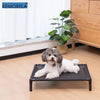 KEMORELA Cooling Elevated Dog Bed Outdoor Elevated Dog Bed For Medium Dogs Bite-Proof Standing Pet Bed Washable Breathable Mesh