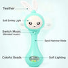 Music and Shine Rattle Toys Rabbit Intelligent Baby Rattles Smart Bunny Smarty Media Smart Shake Newborn Early Educational Toy