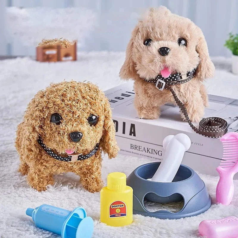 Walking Interactive Dog Plush Doll Toys