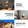 Multifunctional LED Desk Lamp With 3 Lighting Modes Clock Alarm and Touch Dimming Provides Ample Light Home Office Study Reading