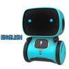 Toy RC Smart AT Robot Intelligent Learning Machine 4 Language Versions Touch Control Toys Interactive Educational Talkking Robot