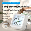 Smart Temperature and Humidity Sensor with Display Mini Wireless Thermometer Hygrometer for Home Automation Tuya App Control