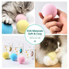 Intelligent interaction Cat Toys Smart Touch Sound Toy interactive Squeak Toy Ball Catnip Training Pet Toy Analog Call Pet