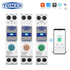 TOMZN 63A WIFI Smart Switch Energy Meter Kwh Metering Monitoring Circuit Breaker Timer Relay MCB TUYA smartlife 1P+N