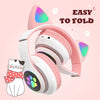 Smart Home Paws JST-28 LED Cat Ear Gaming Headphones image 3
