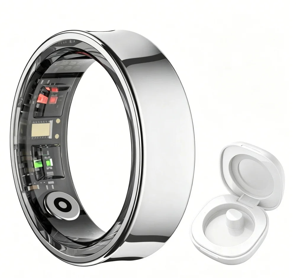 Smart Home Paws R09 Multi-Sport Smart Ring with Temperature Trends image 1
