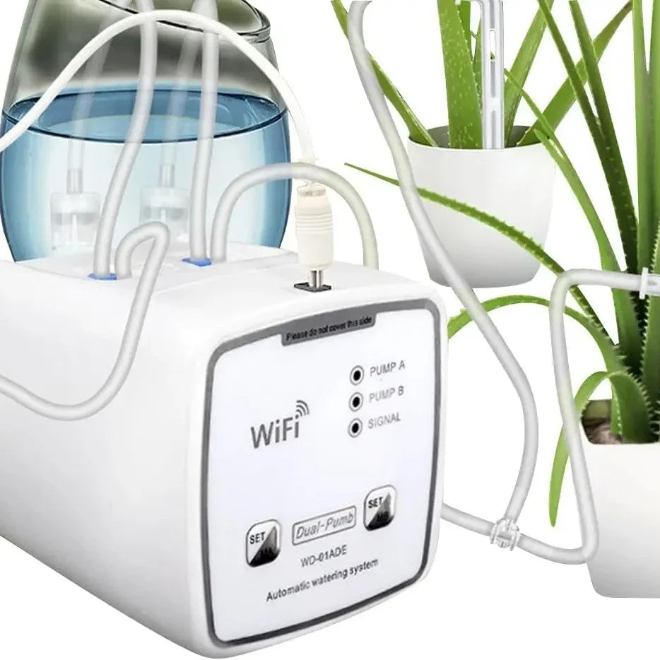 Automatic Watering Pump Controller Intelligent Flowers Plants Sprinkler Drip Irrigation Device Pump Timer System Garden Tools