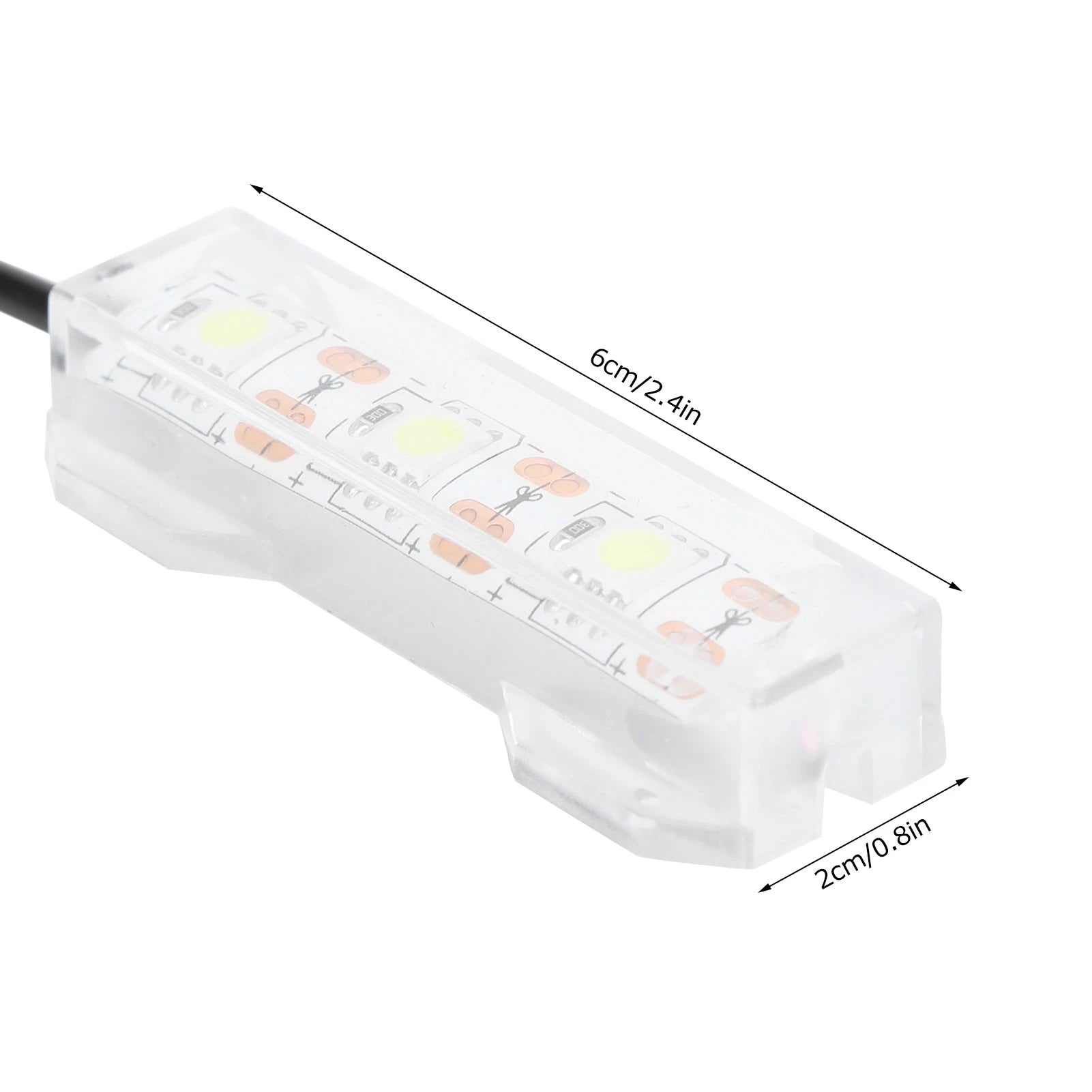 Aquarium Decoration Light Aquarium USB Light Small Aquarium Water Plant Light Desktop Fish   Decoration Soft LED Lamp