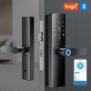 Smartlock Fingerprint Biometrics Smart Electronic Door Locks Application Control Smart Card Key Entry and USB Emergency Charging