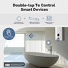 Smart Scene Switch Wireless Zigbee Tuya, Mini Remote Control for Smart Life, Create 3 Scenes, Perfect for Bedroom Kitchen