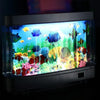 Tropical Fish Tank Lamps Artificial Aquarium Decor Virtual Ocean in Motion Night Light For Children Halloween Christmas Gift Toy