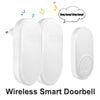 Smart Home Wireless Doorbell Welcome Chime 433MHz Door Bell Reminder Device 32 Songs Melodies Alarm Adjustable Volume US EU Plug