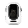 Smart Fans Temperature Controllable Windproof Solid Transparent Capsule Pet Backpack For Cats