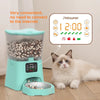 Smart Feeder For Cats Dogs Automatic Moisture-Proof Anti-Jamming Food Dispenser Eco-Friendly Solid Bowls