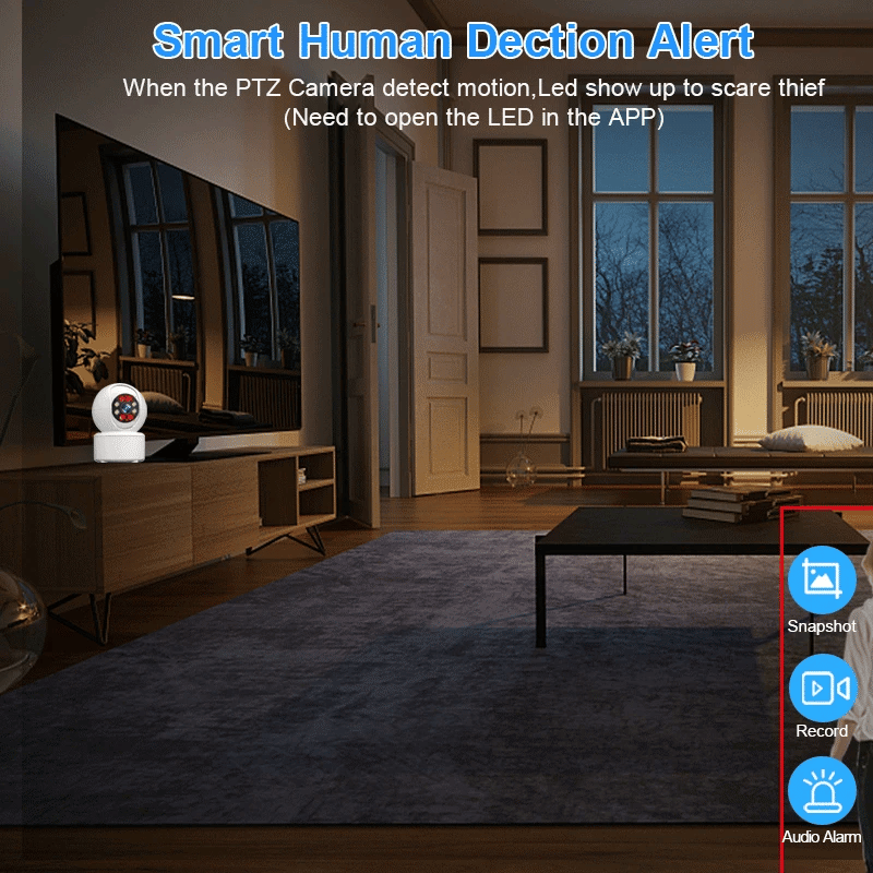 Smar HD 3MP Cloud Wireless IP Camera Intelligent Auto Tracking Of Human Home Security Surveillance CCTV Network Wifi Camera