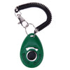 Pet Trainer Dog Training Clicker Pet Cat Plastic New Dogs Click Trainer Aid Adjustable Wrist Strap Sound Key Chain Dog Clicker