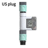 WiFi Water Flow Meter for Garden Hose Smart Water Meter 4 Flow Modes Real-Time Flow Tracking Easy Reading Display Usage Alerts