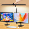 Led Desk Lamp for Office Home Desk Light Eye Caring Architect lamp with Clamp Dual Screen Computer Monitor Smart Table Light