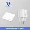 Smart Home Wireless Remote Control Socket Switch 16A EU Plug Electrical Outlet for Remote ON OFF Household Appliance/Light